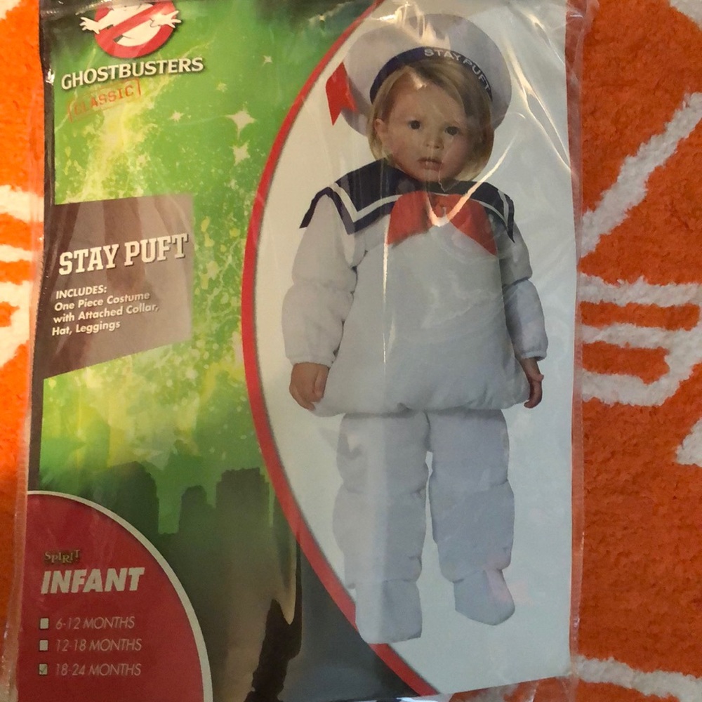 Boys stay puft costume • 18/24 months